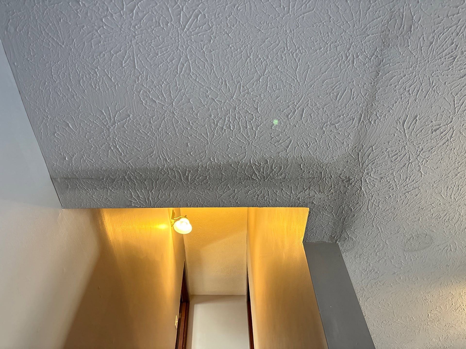 Water streaming from cracked ceiling - All-Pro Plumbing Kokomo leak detection